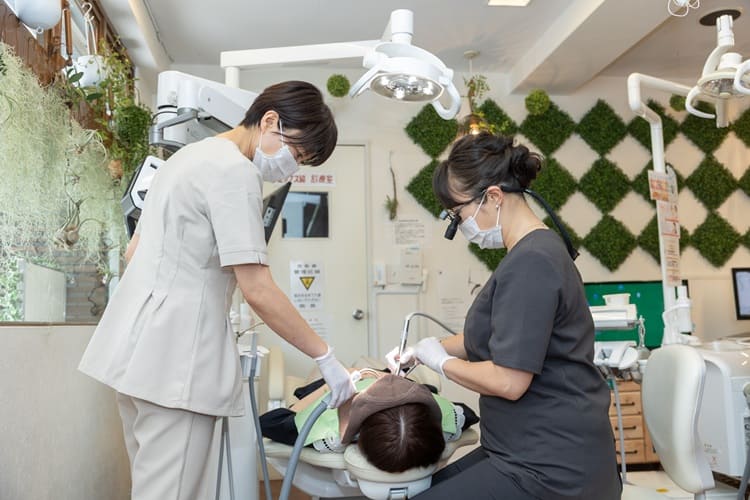 歯を削る量を出来るだけ小さくする治療