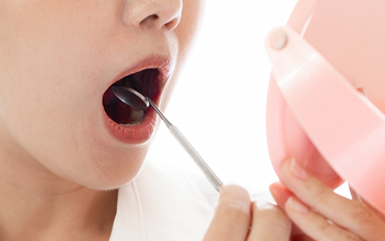 う蝕検知液使用