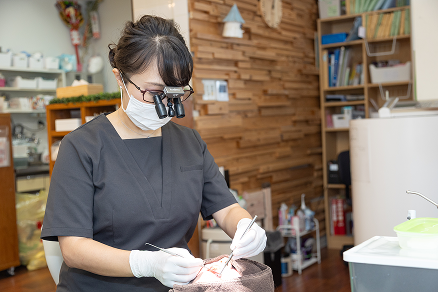 歯の神経を守る治療