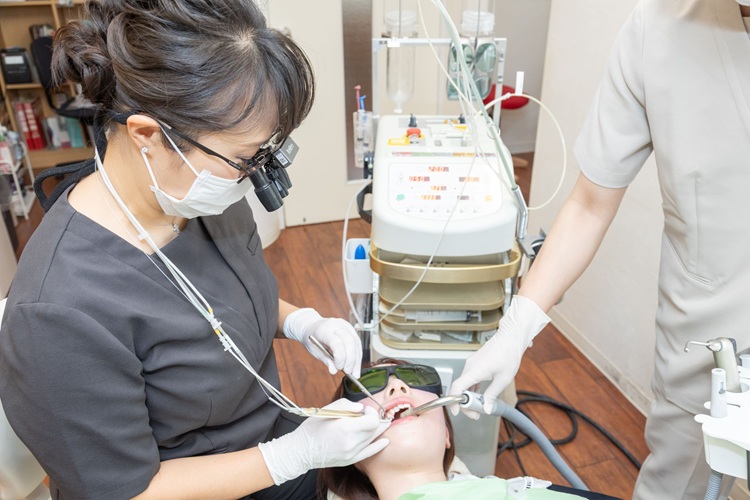 麻酔の量を減らすことができる