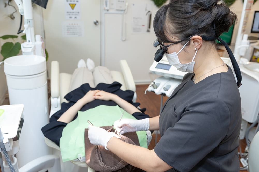 お口の中の検査