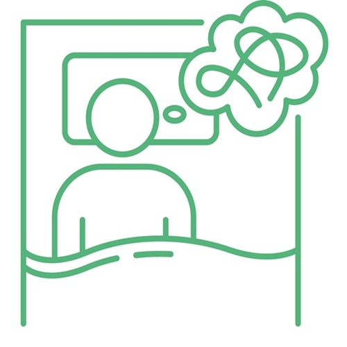 睡眠中の症状アイコン