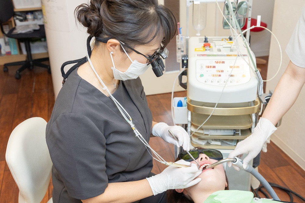 できるだけ削らない、抜歯しない治療